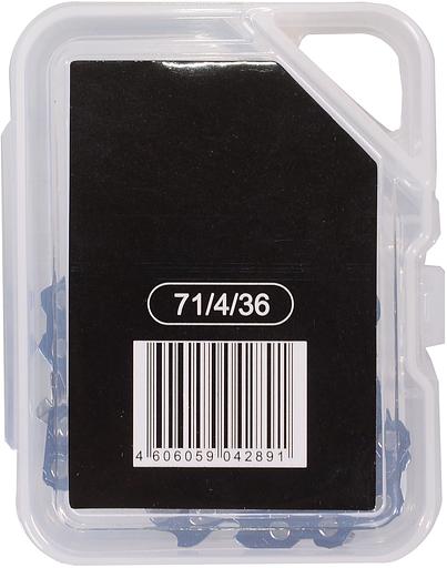 Цепь для цепных пил Huter C9 1/4" 36звен. для ELS-20Li (71/4/36) фото 5