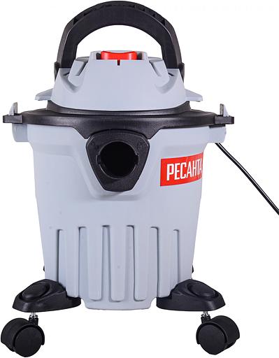 Строительный пылесос Ресанта ПС-1400-15 1400Вт (уборка: сухая) серый фото 1