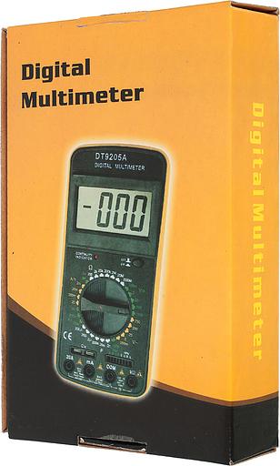 Мультиметр Ресанта DT 9205A цифровой черный/желтый фото 10