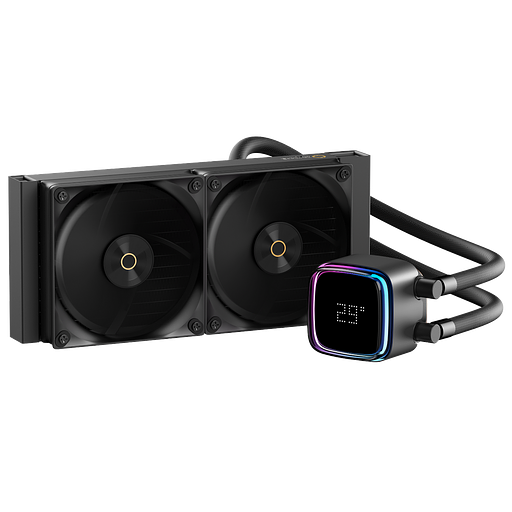 Жидкостная система охлаждения Ocypus Iota L24 BK ARGB Black 280W/ All Intel/ AMD AM*/ Digital display / Screws фото 1