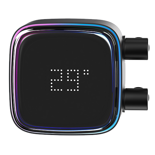 Жидкостная система охлаждения Ocypus Iota L24 BK ARGB Black 280W/ All Intel/ AMD AM*/ Digital display / Screws фото 2