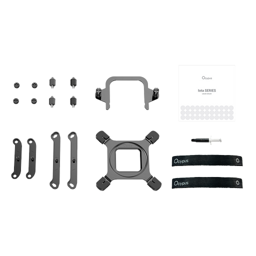 Жидкостная система охлаждения Ocypus Iota L24 BK ARGB Black 280W/ All Intel/ AMD AM*/ Digital display / Screws фото 6