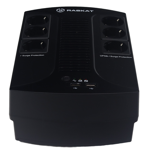 Источник бесперебойного питания (ИБП) Raskat VS-850VA 850VA, 510Вт, 6хCEE 7 фото 1