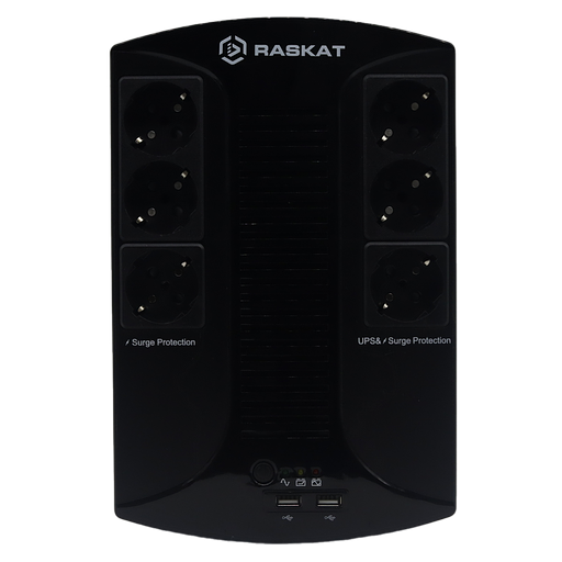 Источник бесперебойного питания (ИБП) Raskat VS-850VA 850VA, 510Вт, 6хCEE 7 фото 2