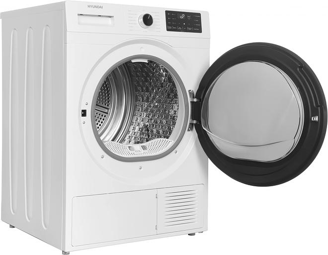 Сушильная машина Hyundai DFE9412 кл.энер.:A+ макс.загр.:10кг белый фото 4