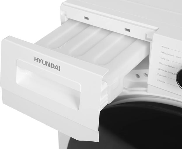 Сушильная машина Hyundai DFE9412 кл.энер.:A+ макс.загр.:10кг белый фото 8