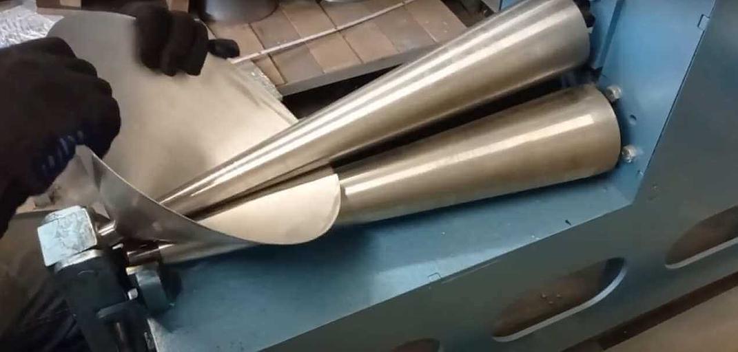 Вальцы для гибки конусов из листового металла фото 3