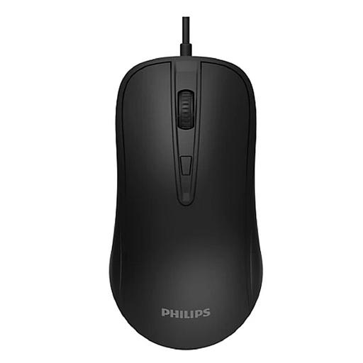 Проводная мышь Philips SPK7214, 4 кноп., USB 2.0, 800-1600dpi, чёрный фото 1