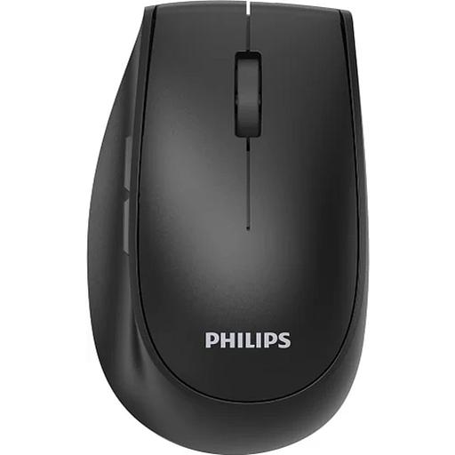 Беспроводная мышь Philips SPK7627, 2,4 GHz, Bluetooth 3.0/5.0, 5 кноп., 1600dpi, Аккамулятор, чёрный фото 1