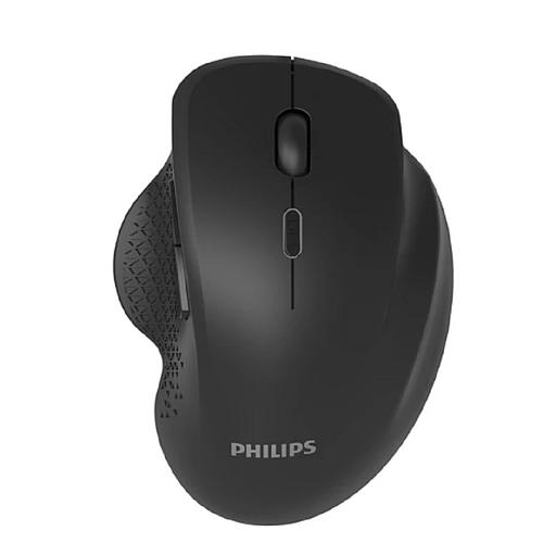 Беспроводная мышь Philips SPK7624, 2,4 GHz, Bluetooth 3.0/5.0, 6 кноп., 800-1600dpi, чёрный фото 1