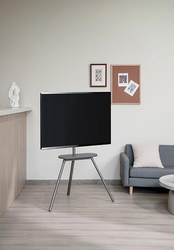 Подставка для телевизора Cactus CS-ST2844GY темно-серый 43"-65" макс.40кг напольный фото 6