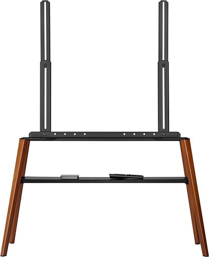 Подставка для телевизора Cactus CS-ST3647BKWN черный/орех 49"-75" макс.40кг напольный фото 4