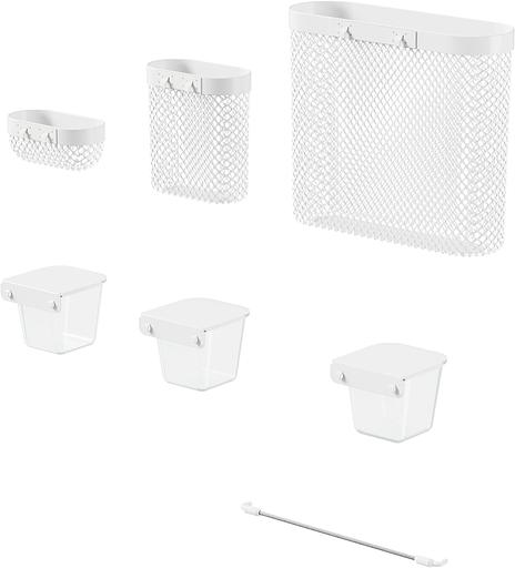 Лотки Cactus CS-PB-SET1 белый фото 1