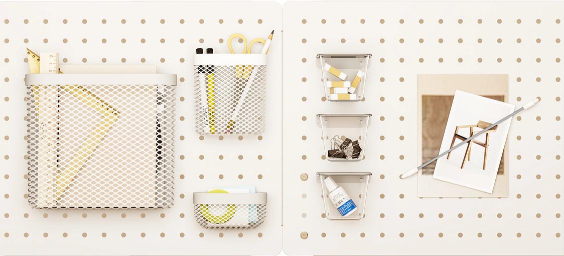 Лотки Cactus CS-PB-SET1 белый фото 3