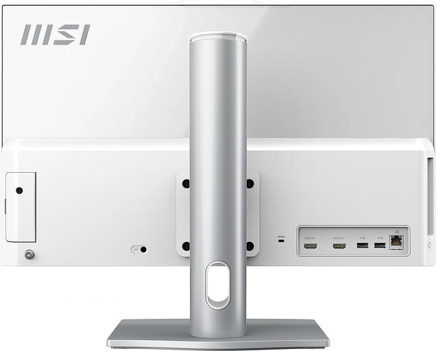 Моноблок MSI Modern AM242P 12M-672RU 23.8" Full HD i5 1235U (1.3) 16Gb SSD512Gb Iris Xe Windows 11 Pro GbitEth WiFi BT 120W клавиатура мышь Cam белый 1920x1080 фото 2