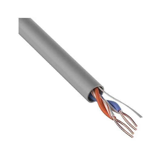 Rexant (01-0023-R ) Кабель витая пара U/UTP, CAT 5e, PVC, 2PR, 24AWG, INDOOR, SOLID, серый, 305м, РФ фото 1