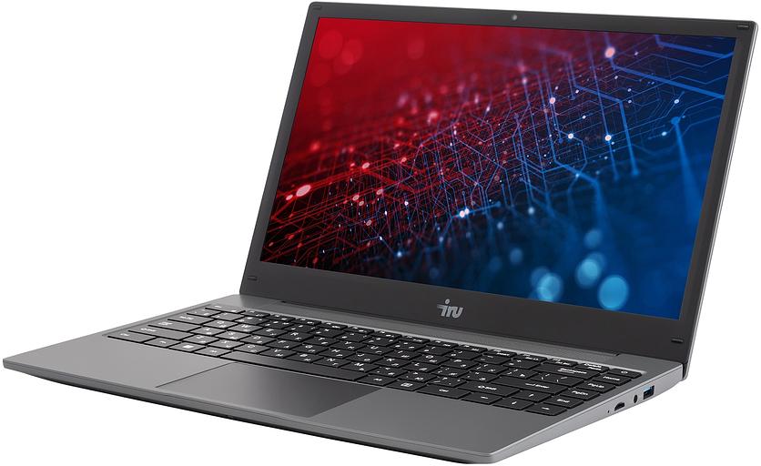 Ноутбук IRU Tactio 14RLH Ryzen 5 7430U 32Gb SSD1Tb AMD Radeon Vega 7 14" IPS FHD (1920x1080) FreeDOS grey WiFi BT Cam 4000mAh (2084817) фото 3