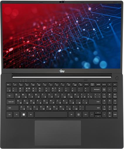 Ноутбук IRU Strato 15ALI Core i7 12650H 16Gb SSD512Gb Intel Iris Xe graphics 15.6" IPS FHD (1920x1080) FreeDOS black WiFi BT Cam 6000mAh (2084776) фото 4