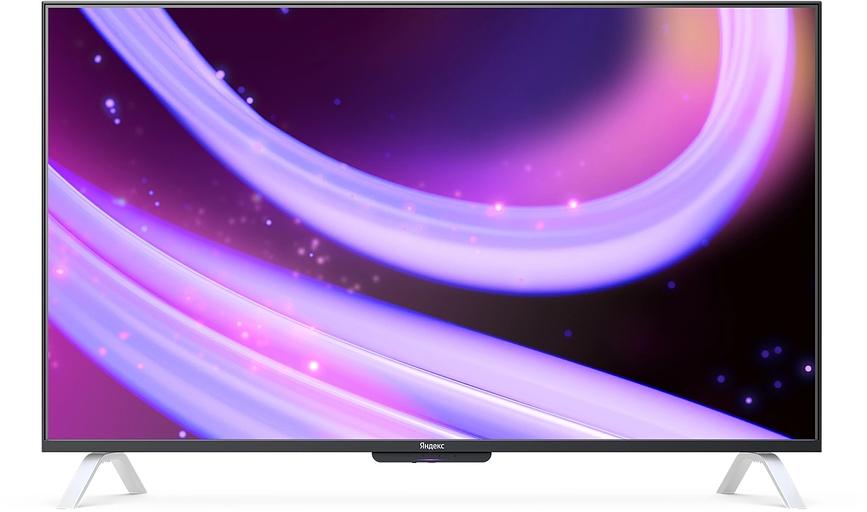 Телевизор LED Yandex 50" ТВ Станция Яндекс.ТВ черный 4K Ultra HD 60Hz USB 2.0 = 1шт, USB 3.0 = 1шт WiFi Smart TV фото 1