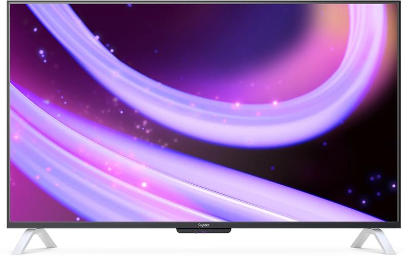 Телевизор LED Yandex 55" ТВ Станция Яндекс.ТВ черный 4K Ultra HD 60Hz USB 2.0 = 1шт, USB 3.0 = 1шт WiFi Smart TV фото 1