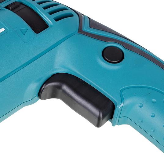 Дрель ударная Makita HP1641K 680Вт патрон:быстрозажимной реверс (кейс в комплекте) фото 5