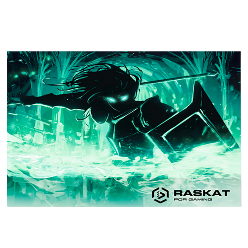 Коврик для мышки Raskat Paladin IP - M (450*400*3мм, резина+ткань, прошитый край) фото 1