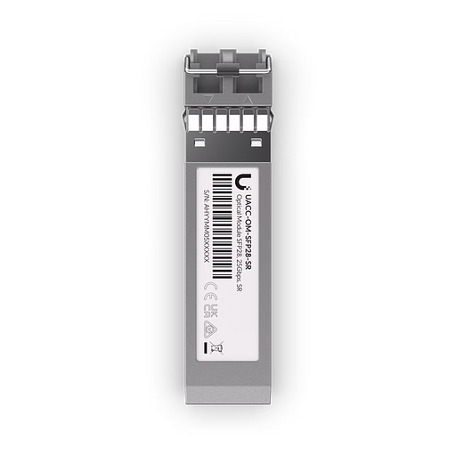 Трансивер Ubiquiti UACC-OM-SFP28-SR SFP28 transceiver that supports 25G connections up to 100 m using multi-mode fiber with a duplex LC UPC connector фото 3