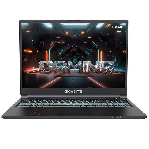 Ноутбук Gigabyte G6 Core i7 13620H 16Gb SSD512Gb NVIDIA GeForce RTX4060 8Gb 16" IPS FHD+ (1920x1200) FreeDOS black WiFi BT Cam (KF-H3KZ853KD) фото 2