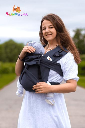 Май-слинг «Льняной Графитовый 58» опт фото 1