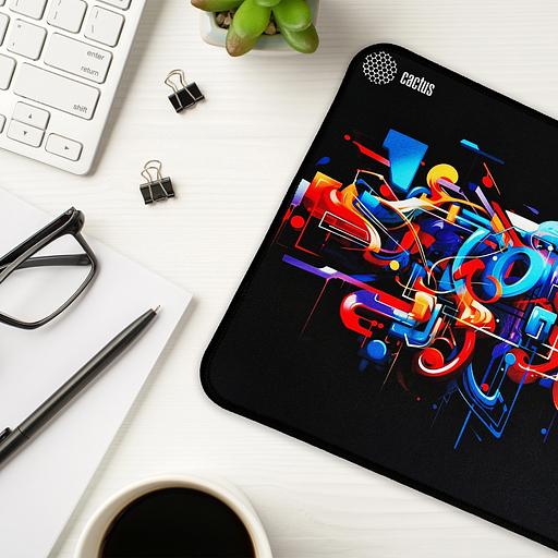 Коврик для мыши Cactus Graffiti 400x300x3мм (CS-MPC-PRO10XL) фото 3