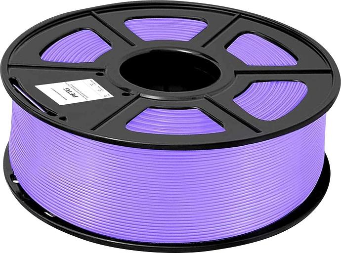 Пластик для принтера 3D Cactus CS-3D-PETG-1KG-PURPLE PETG d1.75мм 1кг L316м 1цв. фото 2