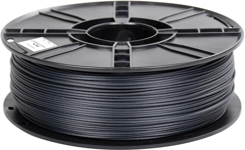 Пластик для принтера 3D Cactus CS-3D-PLA-1KG-CARBON PLA d1.75мм 1кг L326м 1цв. фото 1