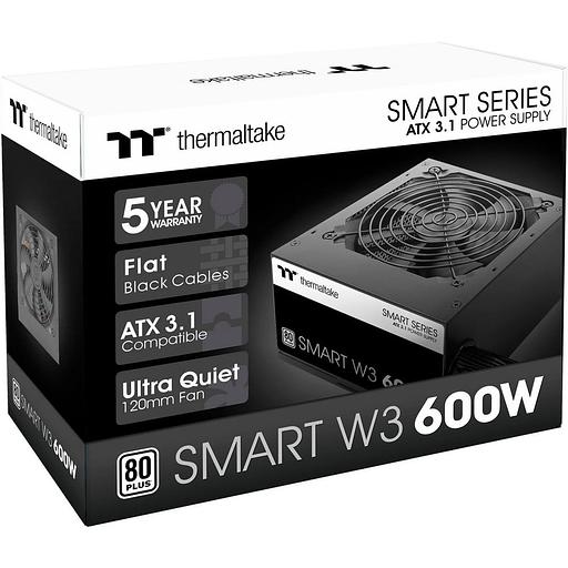 Блок питания ПК Thermaltake Smart W3 600 фото 8