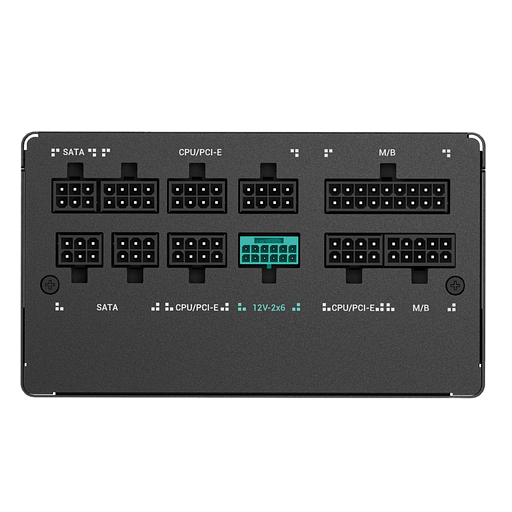 Блок питания 750W GamerStorm (Deepcool) PN750M (ATX, 20+4 pin, 120mm fan, PCI-E 6+2Px3, 16-pin, 8xSATA) (R-PN750M-FC0B-WGEU) фото 7