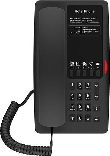 Гостиничный IP-телефон Fanvil H4 WIFI Hotel Phone 2 SIP Lines 1 USB Port for phone charging 6 Soft keys programmable service hotline Hotspot: PoE HD Voice PSU фото 2