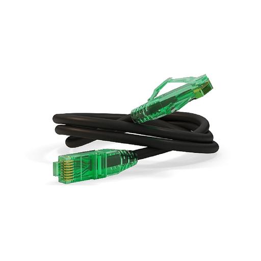 Кабельная сборка Hyperline PC-LPM-UTP-RJ45-RJ45-C6a-1M-LSZH-BK Патч-корд U/UTP, Cat.6a (100% Fluke Component Tested), 10G, LSZH, 1м, черный фото 1