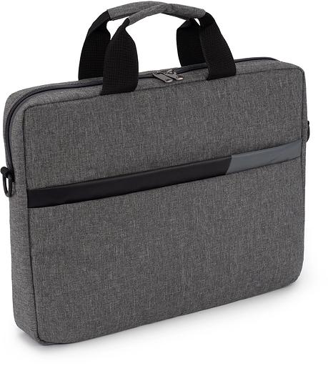 Сумка для ноутбука 14.5" Digma N-370 серый/черный полиэстер (N370GBK) фото 1