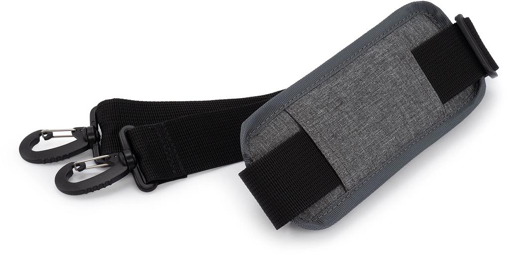 Сумка для ноутбука 14.5" Digma N-370 серый/черный полиэстер (N370GBK) фото 8