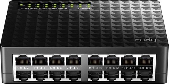 Коммутатор Cudy FS1016D (L2) 16x100Мбит/с неуправляемый фото 2