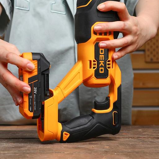 Сабельная пила Deko DKRS20 20Вт аккум. 2800ход/мин (085-1127) фото 5