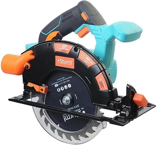 Циркулярная пила (дисковая) Sturm! CCS1867BL (ручная) D диска.:165мм фото 1