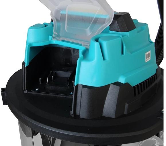 Строительный пылесос Sturm! CVC1815 (уборка: сухая/сбор воды/выдув) синий фото 4