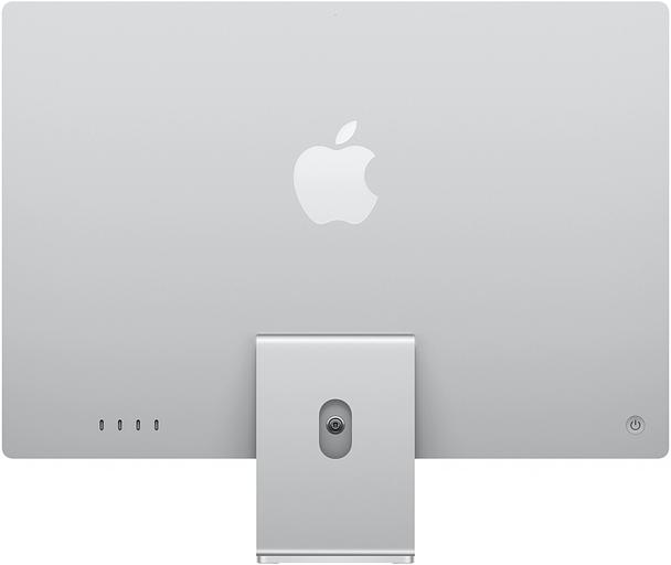 Моноблок Apple iMac A3137 24" 4.5K M4 10 core (4) 16Gb SSD512Gb 10 core GPU macOS WiFi BT 143W клавиатура мышь Cam серебристый 4480x2520 фото 2