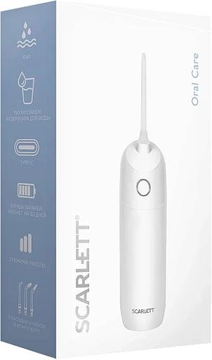 Ирригатор Scarlett SC-WF03 портатив. белый фото 3