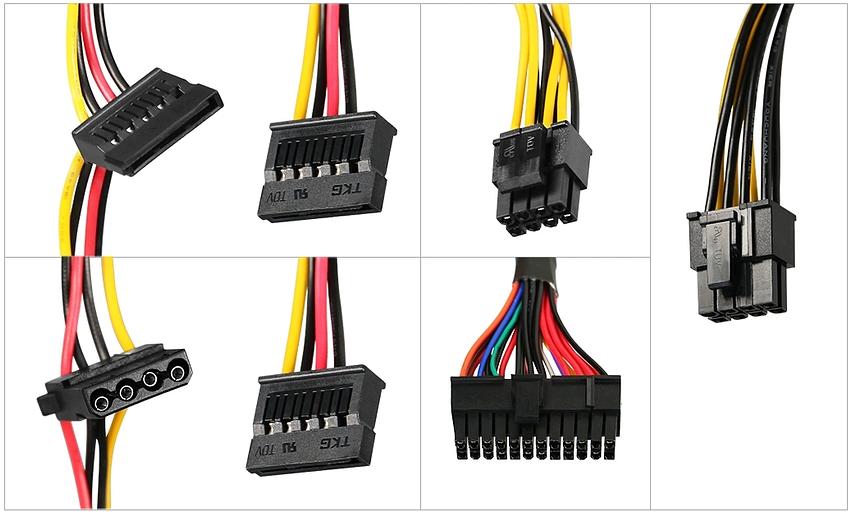 Блок питания KingPrice KPPSU450 ATX 450W (20+4pin) 120mm fan 3xSATA фото 8