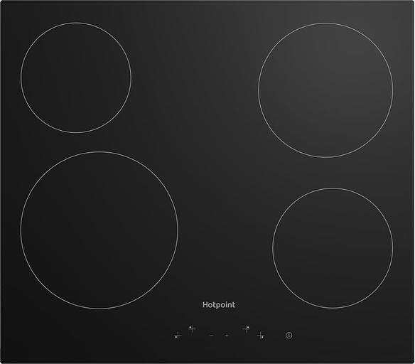 Варочная поверхность Hotpoint HR 6T1 C черный фото 1