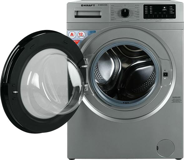 Стиральная машина Kraft KF-MDS12147G класс: A+++ загр.фронтальная макс.:12кг серый инвертер фото 5