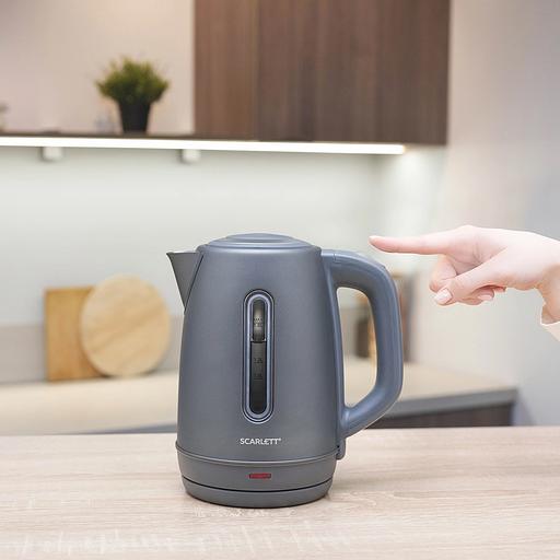 Чайник электрический Scarlett SC-EK21S42 1.8л. 1800Вт графит корпус: пластик фото 6