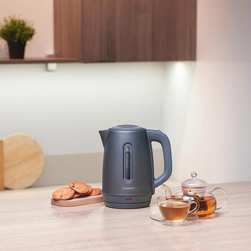 Чайник электрический Scarlett SC-EK21S42 1.8л. 1800Вт графит корпус: пластик фото 8