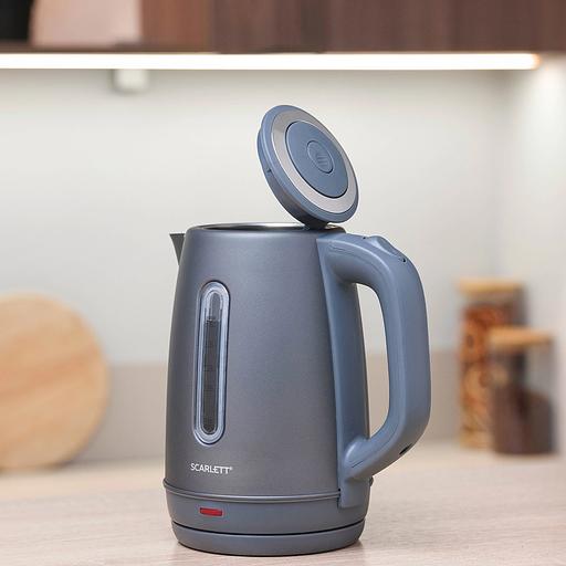 Чайник электрический Scarlett SC-EK21S42 1.8л. 1800Вт графит корпус: пластик фото 10